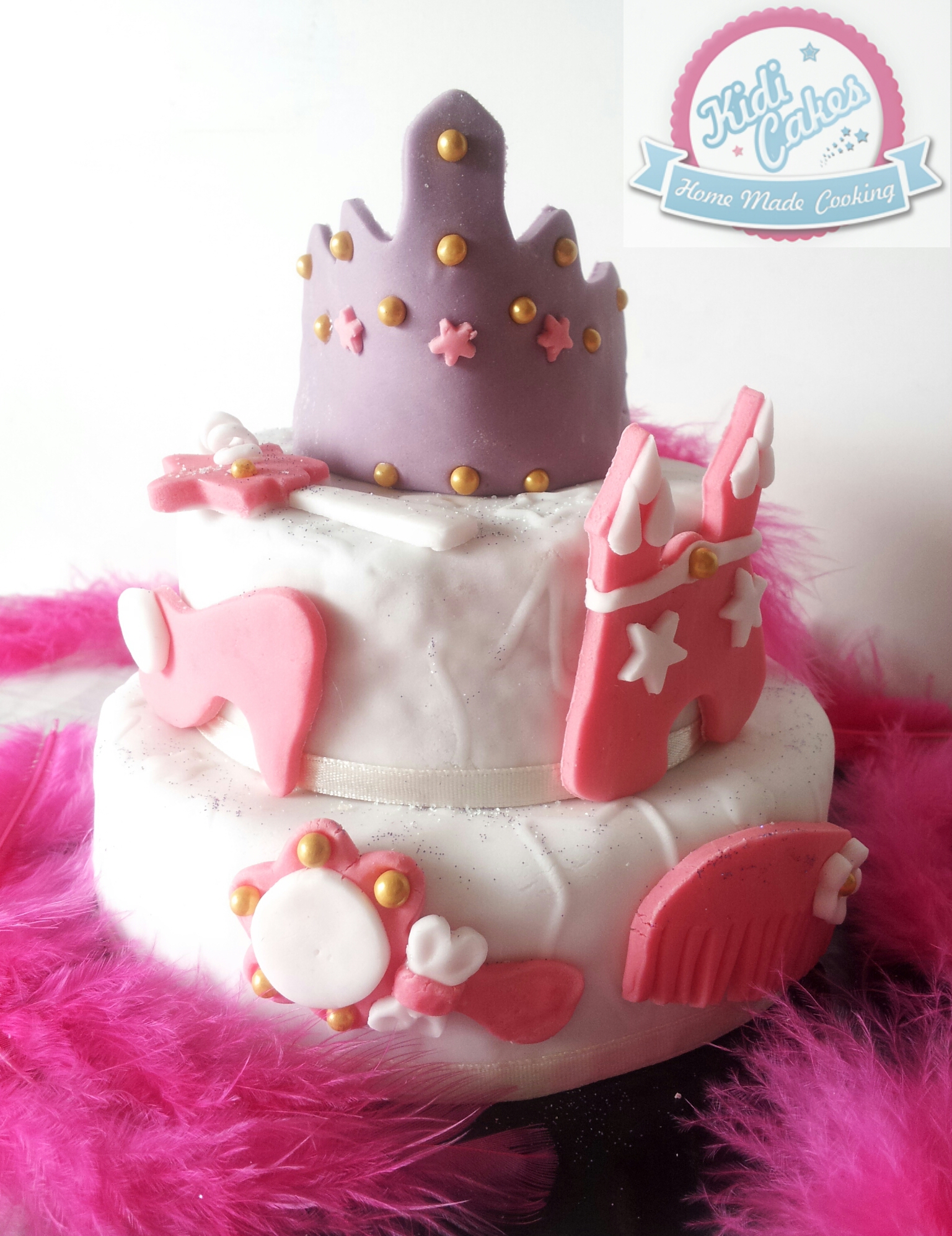 Faire un gâteau d'anniversaire de princesse Les recettes  - gateau anniversaire princesse facile
