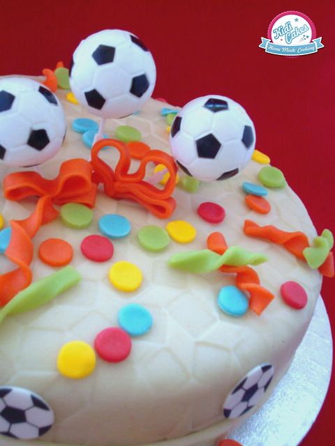 Gâteau football facile – Avec Kidicakes, la déco c'est du gâteau
